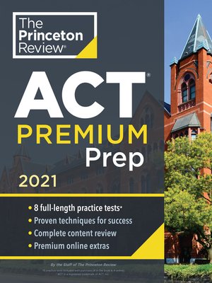 cover image of Princeton Review ACT Premium Prep, 2021